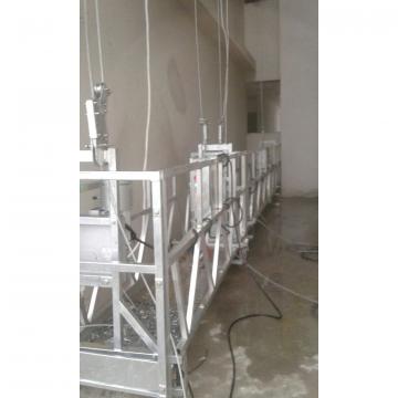 High rise window cleaning equipment aluminum ZLP800 suspended platform in China