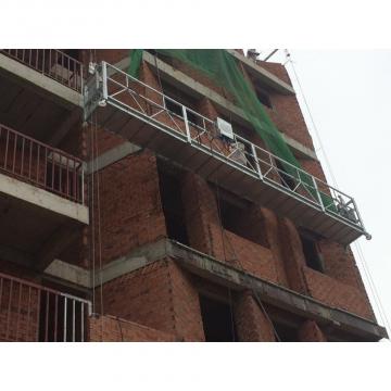 High rise building cleaning equiment aluminum temporary gondola in Indonesia