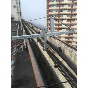 Construction building aluminum ZLP630 hoist gondola in Indonesia