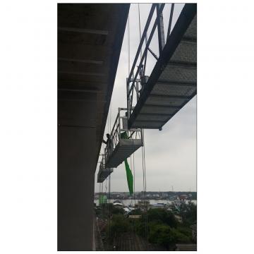 Building cleaning ZLP630 aluminum suspended platform in China for rental