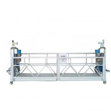 Hot galvanized steel ZLP630 electric suspended platform access lift for building window cleaning