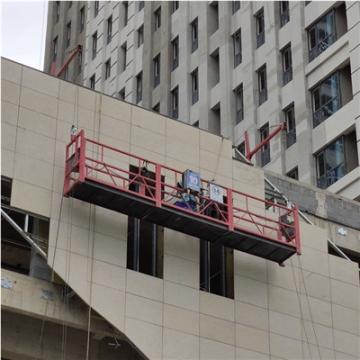 High quality electric rope suspended platform ZLP630 ZLP800 for building cleaning