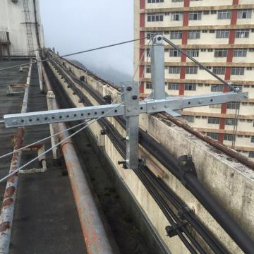 Galvanized steel electric suspended platform scaffolding for window cleaning