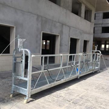 China supplier steel temporary rope suspended working platform