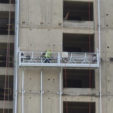 ZLP800 800kg rope suspended working platforms for construction sites