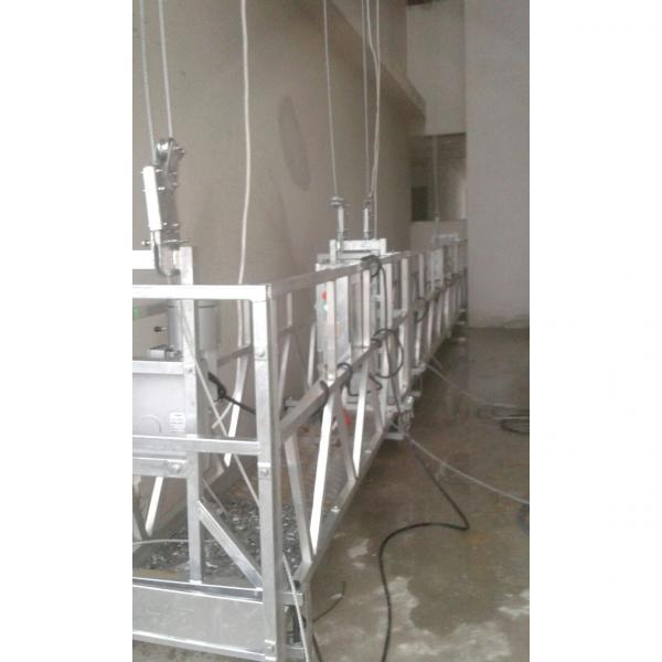 High rise window cleaning equipment aluminum ZLP800 suspended platform in China #1 image