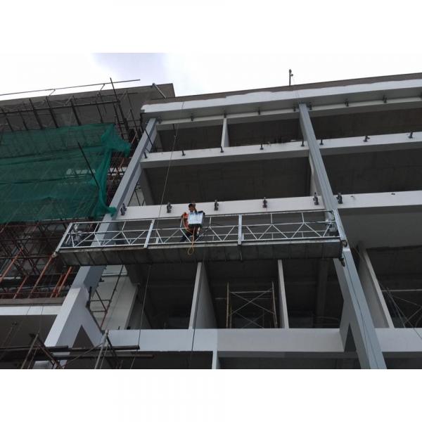 High rise building cleaning equiment aluminum gondola lift construction #1 image