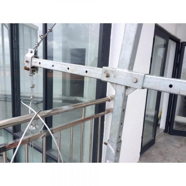 Aluminium ZLP630 platform gondola for curtain wall installation in Malaysia #1 image