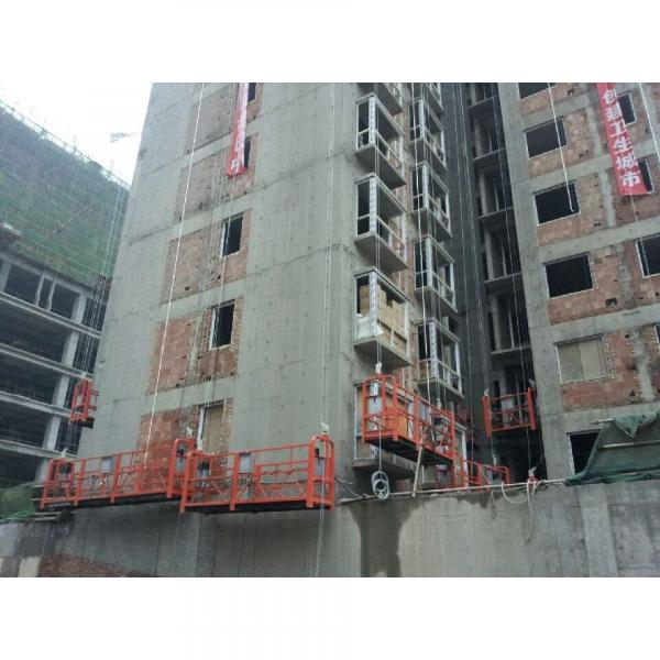 Hot galvanized steel electirc suspended scaffolding in Peru #1 image