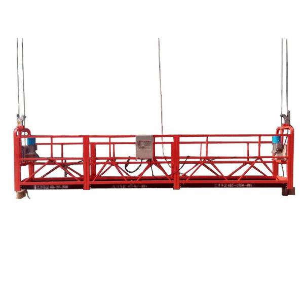 630kg construction gondola platform for building facade cleaning in Malaysia #2 image