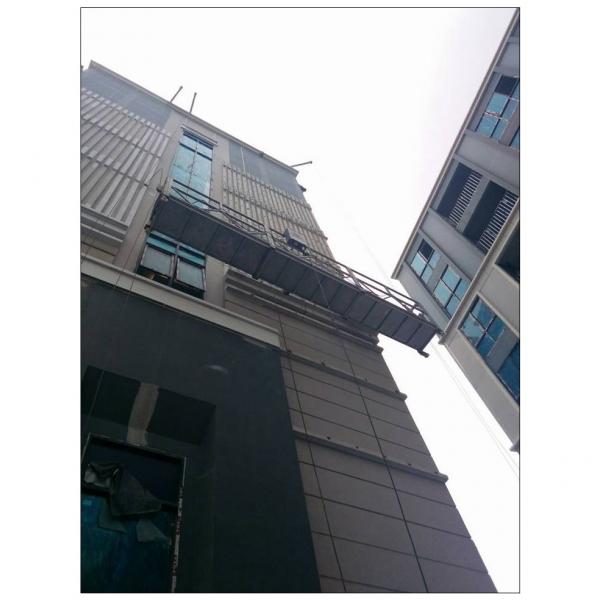 High rise window cleaning equipment steel ZLP800 suspended platform with lower price #1 image