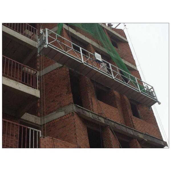 Hot dip galvanized steel ZLP800 temporary suspended working platform for building cleaning #1 image