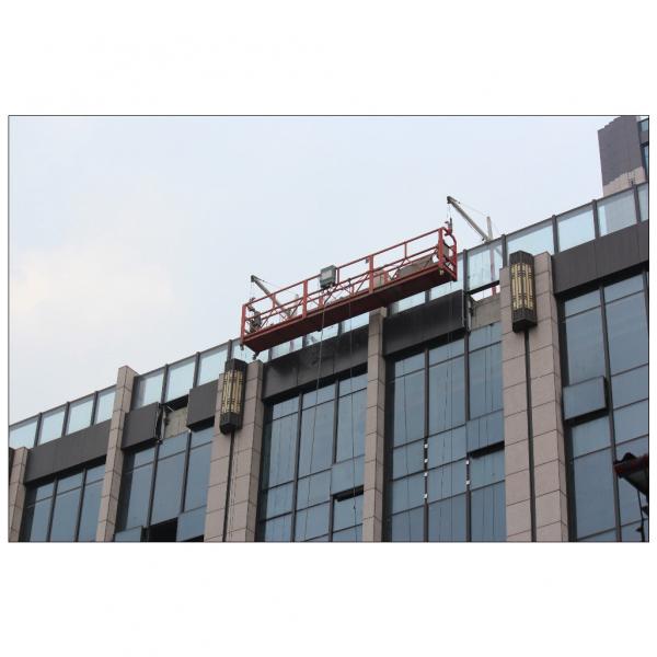Hot dip galvanized steel ZLP800 temporary suspended working platform for building cleaning #2 image