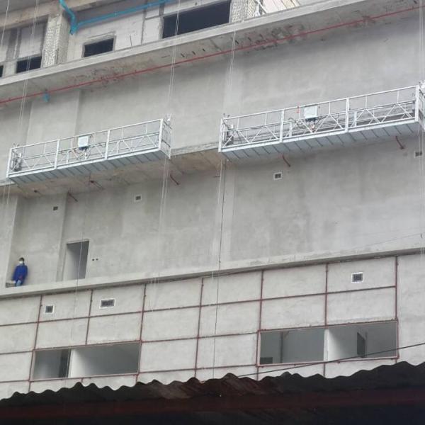 Stable quality hoist suspended platform 630kg 6 meters ZLP630 for building maintenance #2 image