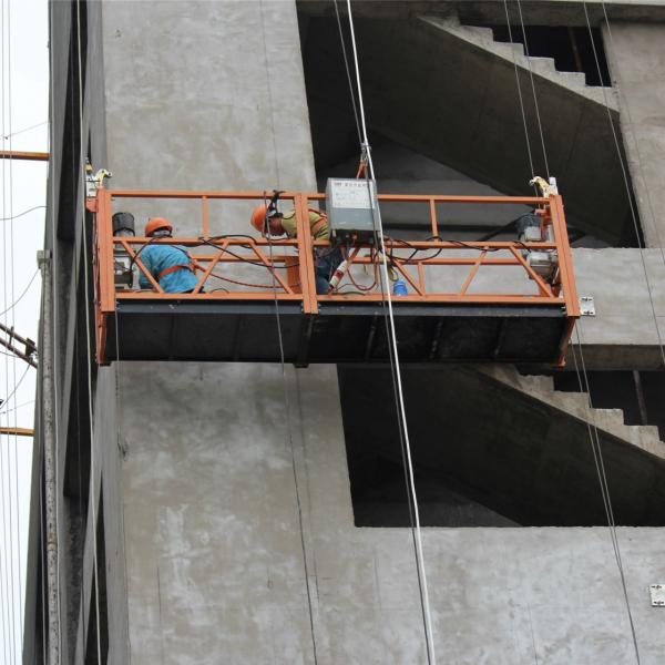 Galvanized steel ZLP630 hanging platform for construction #1 image