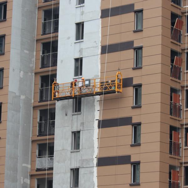 Galvanized steel ZLP630 suspended building platform for construction #1 image