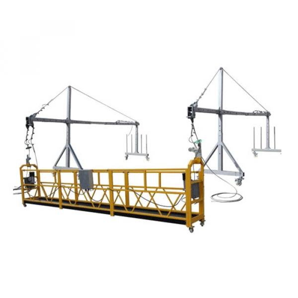 Painting steel 6 meters rope suspended platform for building maintenance #1 image