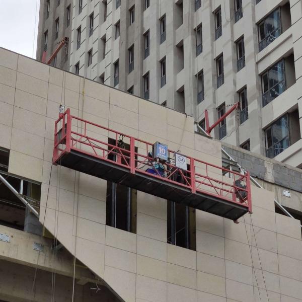 Building facade equipment temporary suspended platform ZLP630 from China #1 image