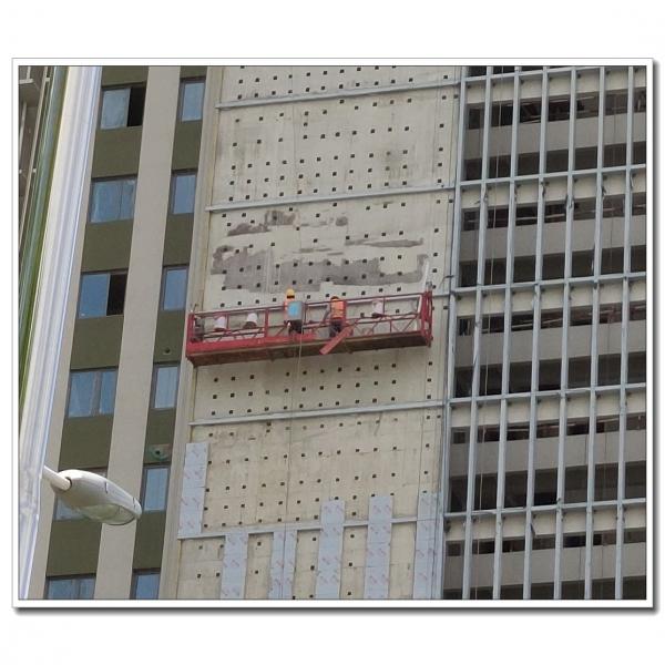 Galvanized steel ZLP630 counter weight suspended scaffold for painting #1 image