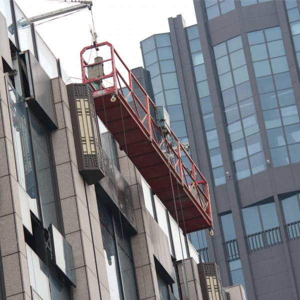 ZLP630 electric temporary suspended access platforms for facade cleaning #1 image