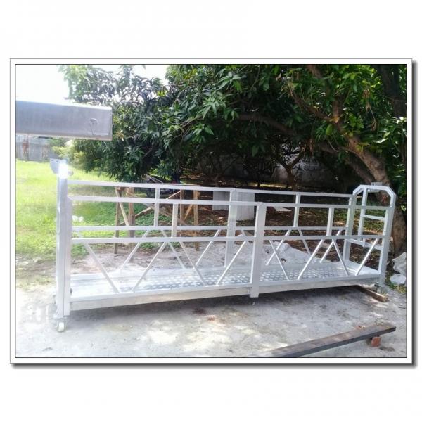 Temporary access suspended platform system ZLP630 with hoist motor #1 image
