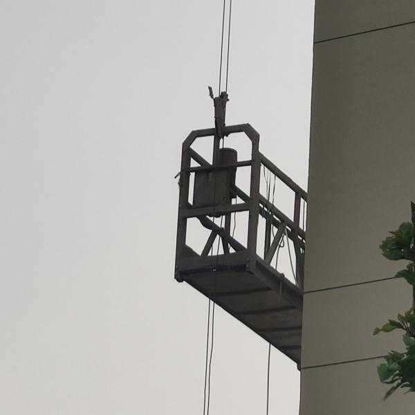 ZLP630 steel temporary suspended platform 6m for buildings #1 image